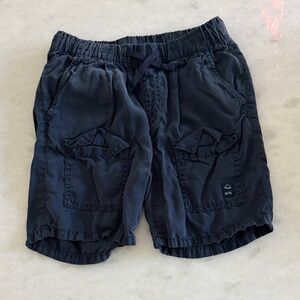 Mayoral Navy Blue Kids Cargo Shorts